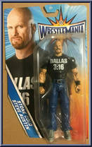 Stone Cold Steve Austin from WWE - Wrestlemania 33 manufactured by Mattel [Front]