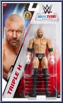 Triple H from WWE - Series 156 manufactured by Mattel [Front]