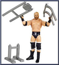 Triple H from WWE - Wrekkin' manufactured by Mattel [Loose]