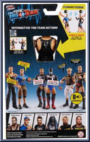 Undertaker from WWE - Tough Talkers - Total Tag Team manufactured by Mattel [Back]