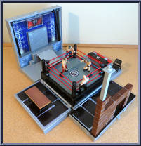 Crash and Bash Playset & Cage Match Action Figure