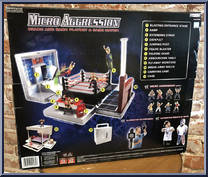 Crash and Bash Playset & Cage Match from WWE Micro Aggression - Accessories manufactured by Jakks Pacific [Back]