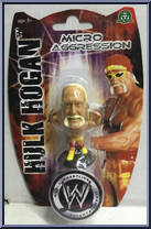 Hulk Hogan from WWE Micro Aggression - Basic Series manufactured by Jakks Pacific [Front]