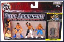 Cody Rhodes / Rey Mysterio / John Cena from WWE Micro Aggression - Series 15 manufactured by Jakks Pacific [Front]