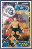 Brock Lesnar from WWE Off the Ropes - Series  3 manufactured by Jakks Pacific [Front]