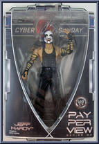 Jeff Hardy from WWE Pay Per View - Series 20 - Cyber Sunday manufactured by Jakks Pacific [Front]