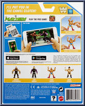 Iron Sheik from WWE Retro Series - Series  8 manufactured by Mattel [Back]
