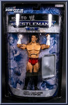 CM Punk from WWE Road to Wrestlemania - Wrestlemania 23 manufactured by Jakks Pacific [Front]