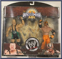 Finlay / Rey Mysterio from WWE Road to Wrestlemania - Wrestlemania XXIV manufactured by Jakks Pacific [Front]