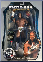 Booker T from WWE Ruthless Aggression - Series 24 manufactured by Jakks Pacific [Front]