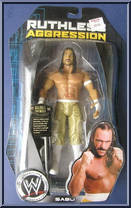Sabu (Gold Pants) from WWE Ruthless Aggression - Series 24 manufactured by Jakks Pacific [Front]