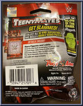 Brock Lesnar from WWE TeenyMates - Series 1 manufactured by Party Animal [Back]