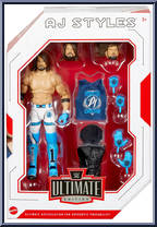 AJ Styles from WWE Ultimate Edition - Series 16 manufactured by Mattel [Front]