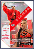 Bianca Belair from WWE Ultimate Edition - Series 19 manufactured by Mattel [Back]