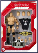 Brock Lesnar from WWE Ultimate Edition - Exclusives manufactured by Mattel [Front]