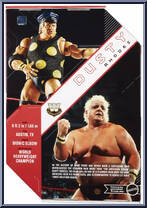 Dusty Rhodes from WWE Ultimate Edition - Exclusives manufactured by Mattel [Back]
