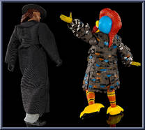 Gobbledy Gooker / Undertaker (Survivor Series) from WWE Ultimate Edition - Exclusives manufactured by Mattel [Loose]