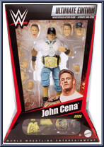 John Cena (The Champ is Here) from WWE Ultimate Edition - Exclusives manufactured by Mattel [Front]