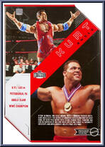 Kurt Angle from WWE Ultimate Edition - Series 19 manufactured by Mattel [Back]