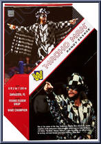 Macho Man Randy Savage (New Generation) from WWE Ultimate Edition - Exclusives manufactured by Mattel [Back]