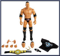 Rock from WWE Ultimate Edition - Series  6 manufactured by Mattel [Loose]