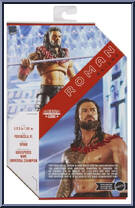 Roman Reigns from WWE Ultimate Edition - Greatest Hits manufactured by Mattel [Back]