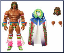 Ultimate Warrior (Hulkamania) from WWE Ultimate Edition - Exclusives manufactured by Mattel [Loose]