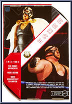 Vader from WWE Ultimate Edition - Exclusives manufactured by Mattel [Back]