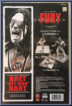 Bret Hitman Hart from WWE Unmatched Fury - Series 14 manufactured by Jakks Pacific [Back]