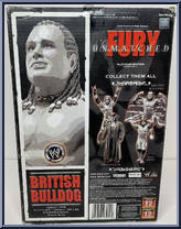 British Bulldog from WWE Unmatched Fury - Series  7 manufactured by Jakks Pacific [Back]