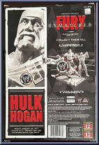 Hulk Hogan from WWE Unmatched Fury - Series  1 manufactured by Jakks Pacific [Back]