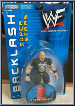 Stone Cold from WWF Backlash - Series 3 - Super Stars manufactured by Jakks Pacific [Front]