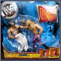 Chris Jericho / Rock from WWF Final Count - Series 2 manufactured by Jakks Pacific [Front]