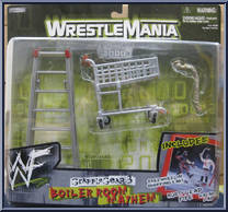 Boiler Room Mayhem from WWF Grapple Gear - Wrestlemania 2000 manufactured by Jakks Pacific [Front]