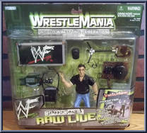Raw Live (with Cameraman) from WWF Grapple Gear - Wrestlemania 2000 manufactured by Jakks Pacific [Front]