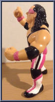 Bret Hart (Black Shirt) from WWF - Series  4 manufactured by Hasbro [Loose]