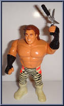 Brutus "The Barber" Beefcake from WWF - Series  3 manufactured by Hasbro [Loose]