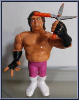 Brutus "The Barber" Beefcake from WWF - Series  1 manufactured by Hasbro [Loose]