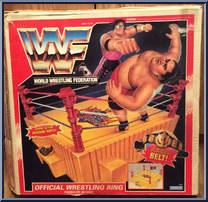 King of the Ring (Yellow Ring) from WWF - Accessories manufactured by Hasbro [Front]