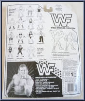 Sid Justice from WWF - Series  5 manufactured by Hasbro [Back]