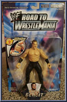Chris Benoit from WWF - Road to Wrestlemania manufactured by Jakks Pacific [Front]