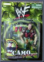 Road Dogg Jesse James from WWF - Camo Carnage - With Guns manufactured by Jakks Pacific [Front]