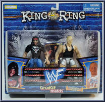 X-Pac vs."Double J" Jeff Jarrett from WWF - Grudge Match - Series 3 manufactured by Jakks Pacific [Front]
