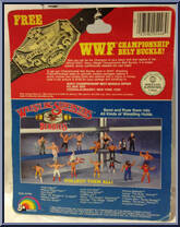 George Steele from WWF - Bendies manufactured by LJN [Back]