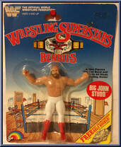 Big John Studd from WWF - Bendies manufactured by LJN [Front]
