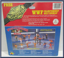 Ricky "The Dragon" Steamboat / Corporal Kirchner from WWF - Bendies - Tag Team Champions manufactured by LJN [Back]