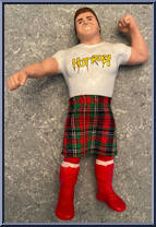 Rowdy Roddy Piper from WWF - Series 1 manufactured by LJN [Loose]