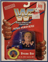 Sycho Sid from WWF - Ring Masters - Mini manufactured by Playmates [Front]
