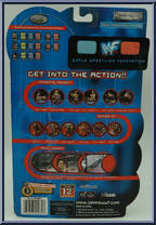Rock from WWF Titan Tron Live - Series  8 manufactured by Jakks Pacific [Back]