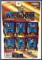 Eddie Guerrero from WWF Titan Tron Live - Wrestlemania X-Seven manufactured by Jakks Pacific [Back]